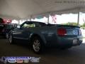 2008 Windveil Blue Metallic Ford Mustang V6 Deluxe Convertible  photo #21