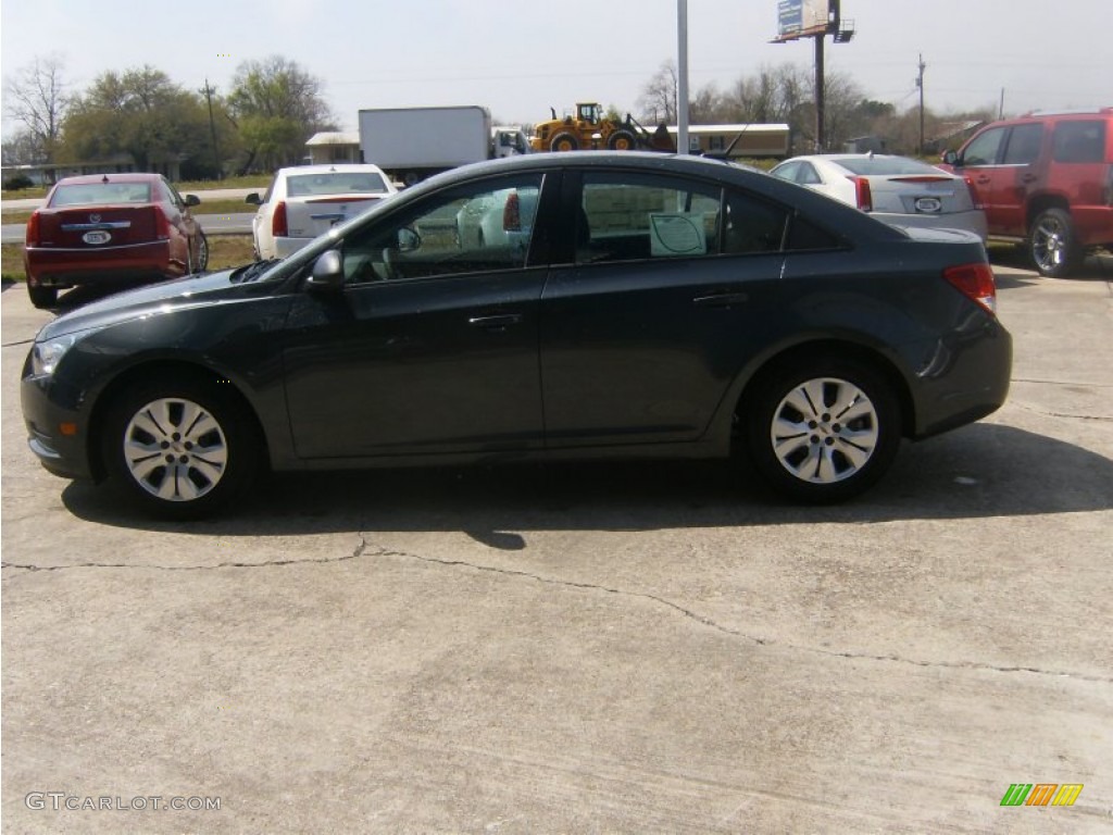 2013 Cruze LT - Cyber Gray Metallic / Jet Black photo #1