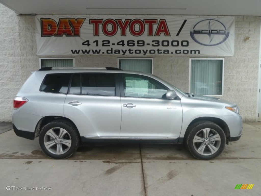 2013 Highlander Limited 4WD - Classic Silver Metallic / Ash photo #1