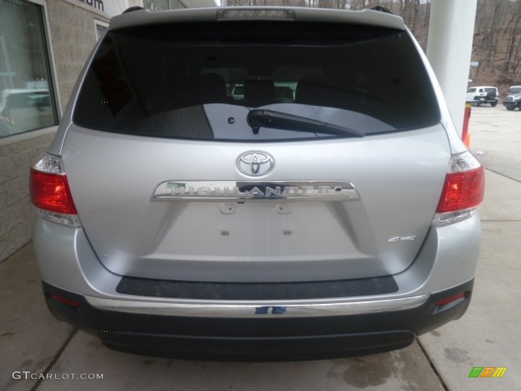 2013 Highlander Limited 4WD - Classic Silver Metallic / Ash photo #3