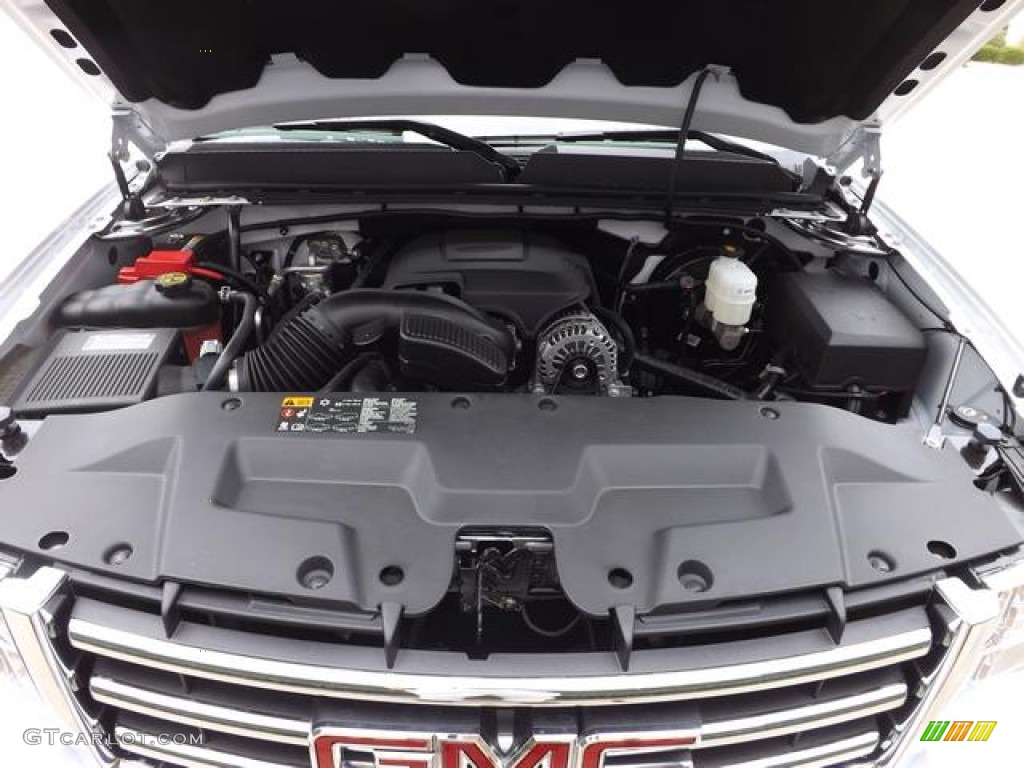 2013 Sierra 1500 SLT Extended Cab 4x4 - Summit White / Light Titanium/Dark Titanium photo #13