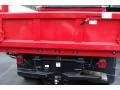 2009 Red Ford F550 Super Duty XL SuperCab Chassis 4x4 Dump Truck  photo #9