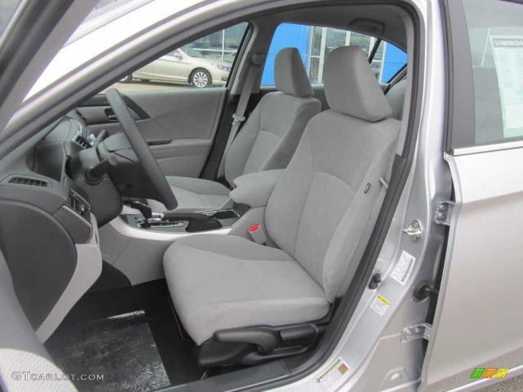 Gray Interior 2013 Honda Accord LX Sedan Photo #78137457