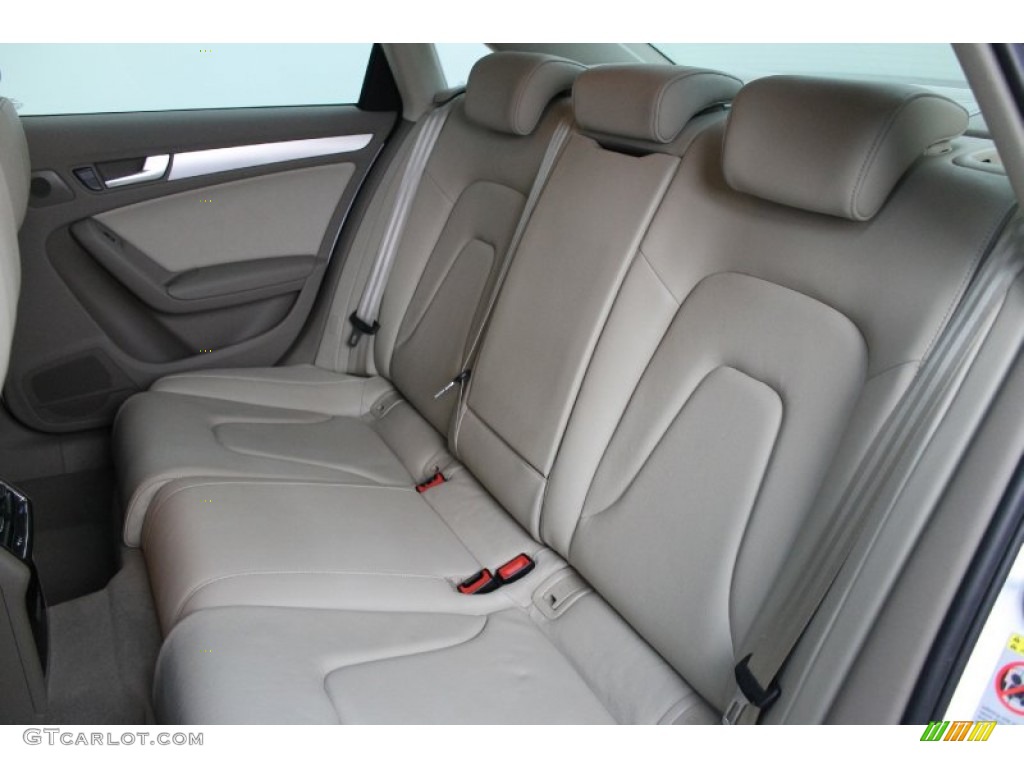 2009 Audi A4 3.2 quattro Sedan Rear Seat Photo #78137700