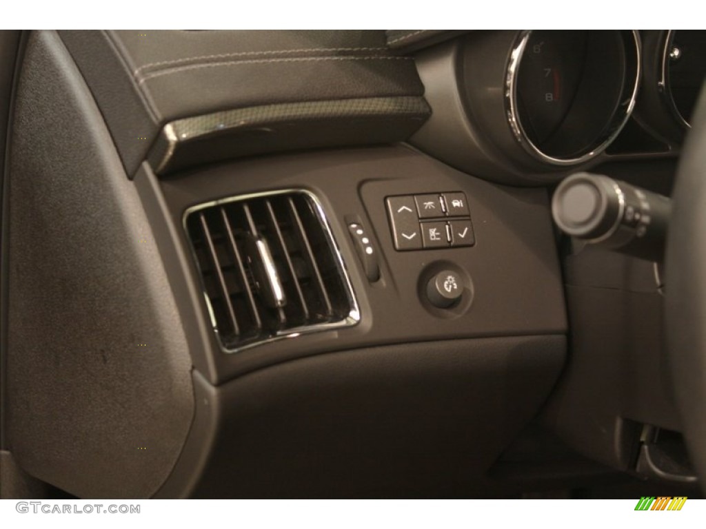 2012 CTS 4 AWD Coupe - Thunder Gray ChromaFlair / Ebony/Ebony photo #6