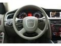 2009 Audi A4 Cardamom Beige Interior Steering Wheel Photo