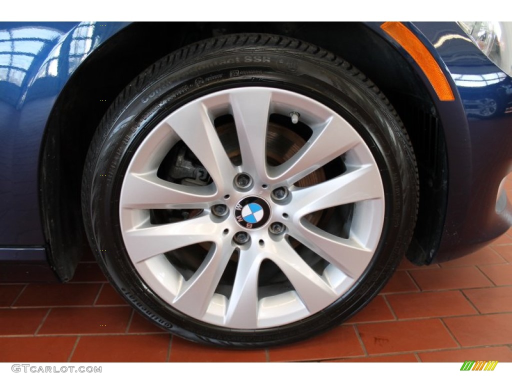 2007 3 Series 328xi Sedan - Montego Blue Metallic / Black photo #6