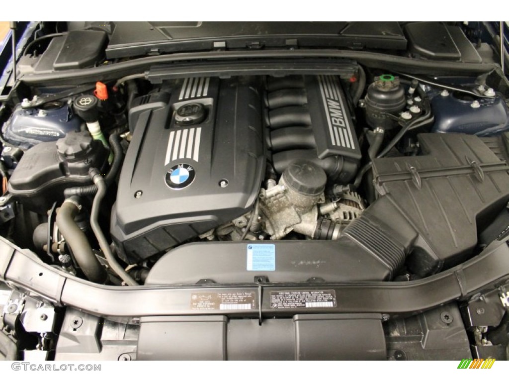 2007 3 Series 328xi Sedan - Montego Blue Metallic / Black photo #14