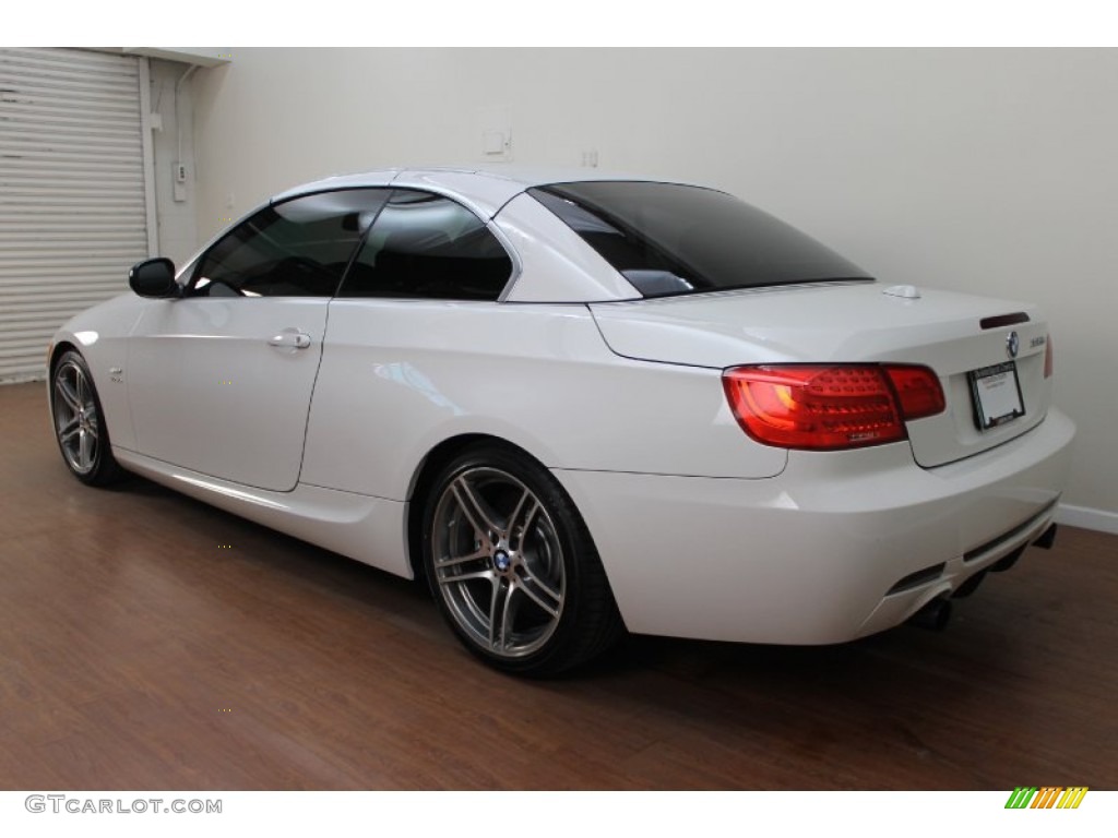 2011 3 Series 335is Convertible - Alpine White / Saddle Brown Dakota Leather photo #8