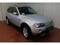 Titanium Silver Metallic 2007 BMW X3 3.0si