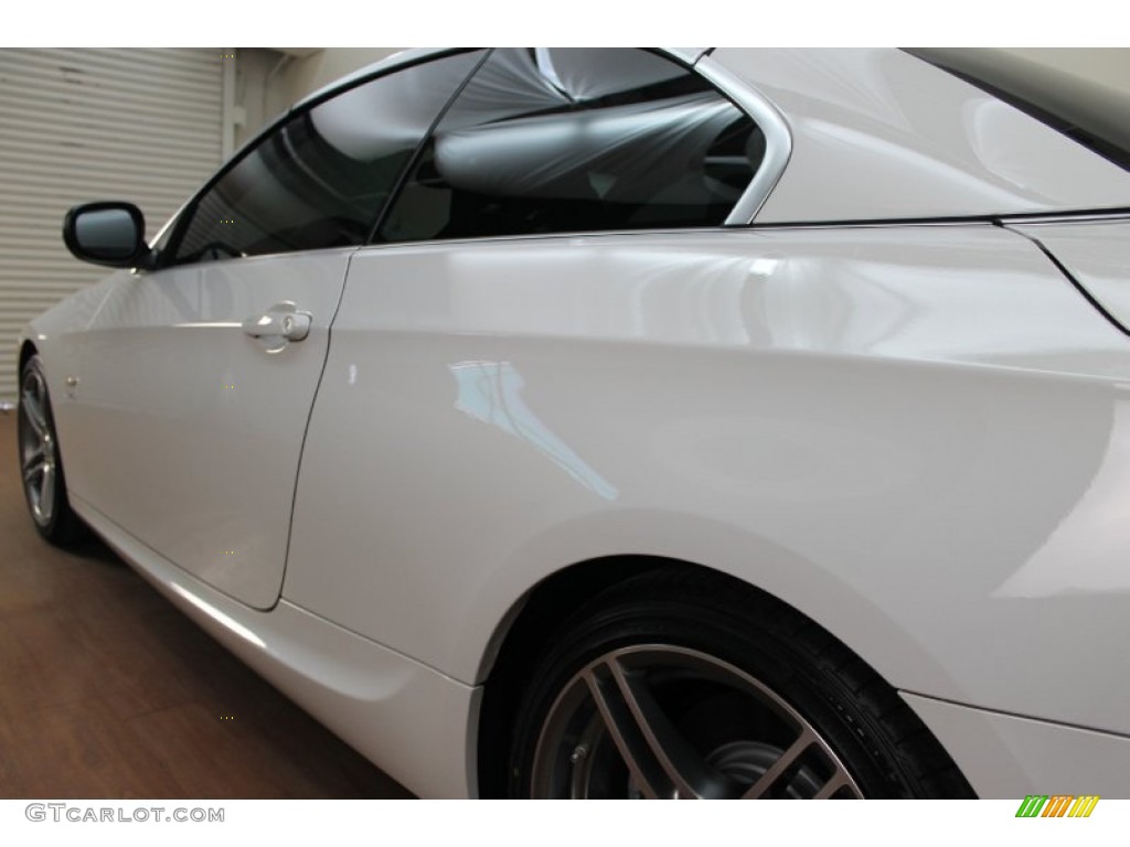 2011 3 Series 335is Convertible - Alpine White / Saddle Brown Dakota Leather photo #15