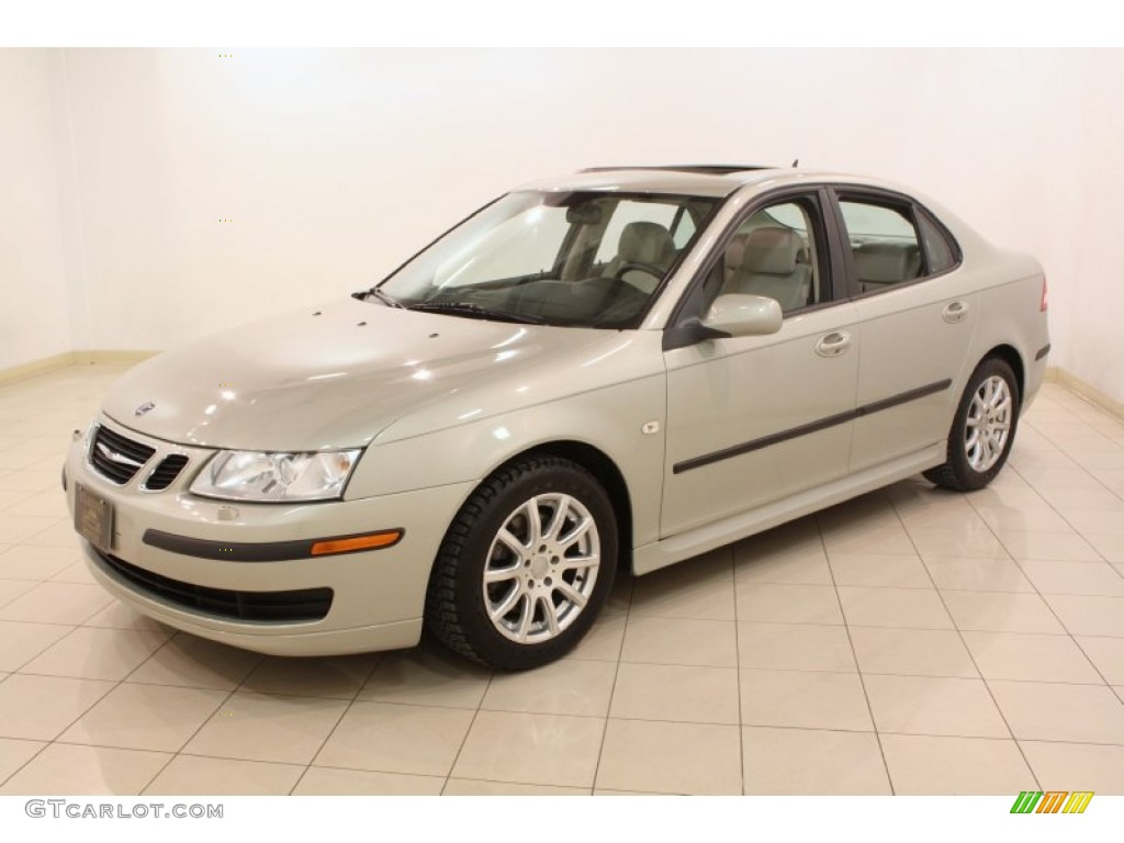 Parchment Silver Metallic 2007 Saab 9-3 2.0T Sport Sedan Exterior Photo #78139170