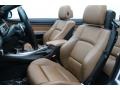 Saddle Brown Dakota Leather Front Seat Photo for 2011 BMW 3 Series #78139371