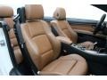 Saddle Brown Dakota Leather Front Seat Photo for 2011 BMW 3 Series #78139390