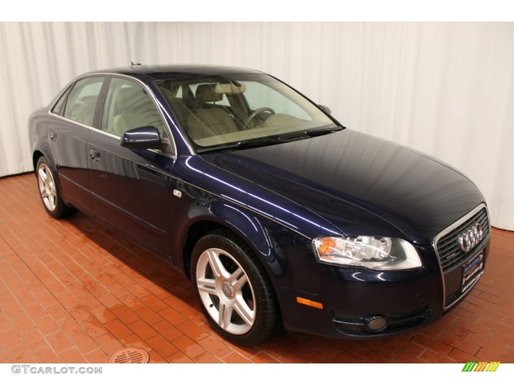 Moro Blue Pearl Effect 2006 Audi A4 2.0T quattro Sedan Exterior Photo #78139404