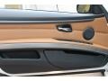 Saddle Brown Dakota Leather Door Panel Photo for 2011 BMW 3 Series #78139455