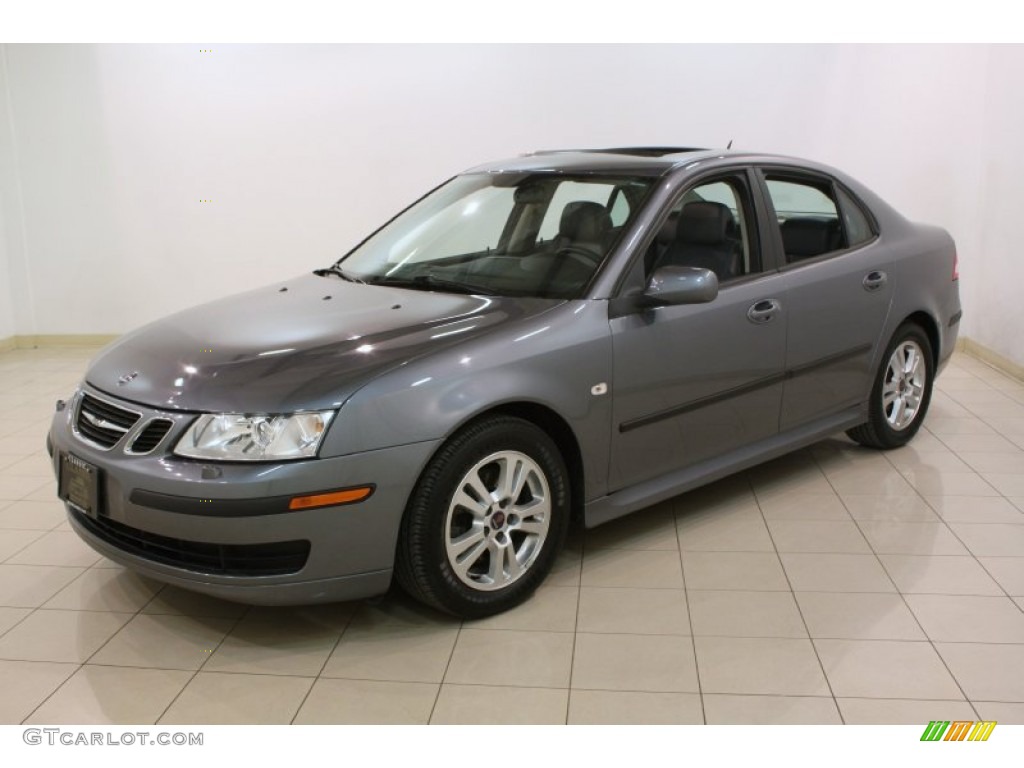 Titan Gray Metallic 2007 Saab 9-3 2.0T Sport Sedan Exterior Photo #78139620