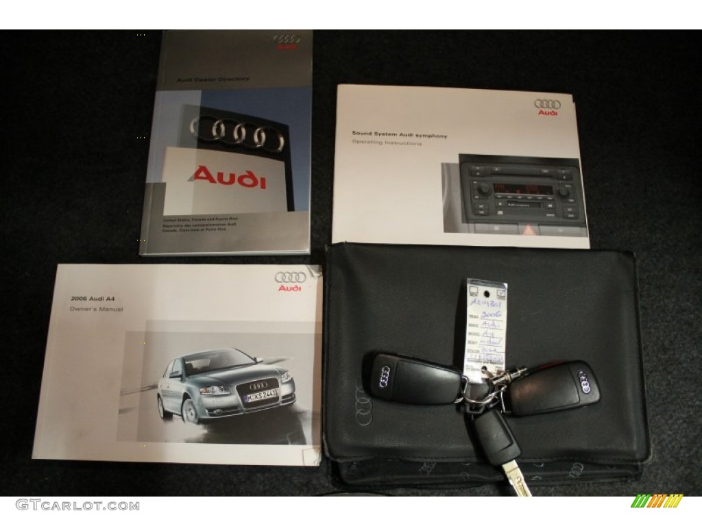 2006 Audi A4 2.0T quattro Sedan Books/Manuals Photos