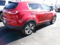 2011 Signal Red Kia Sportage EX AWD  photo #11