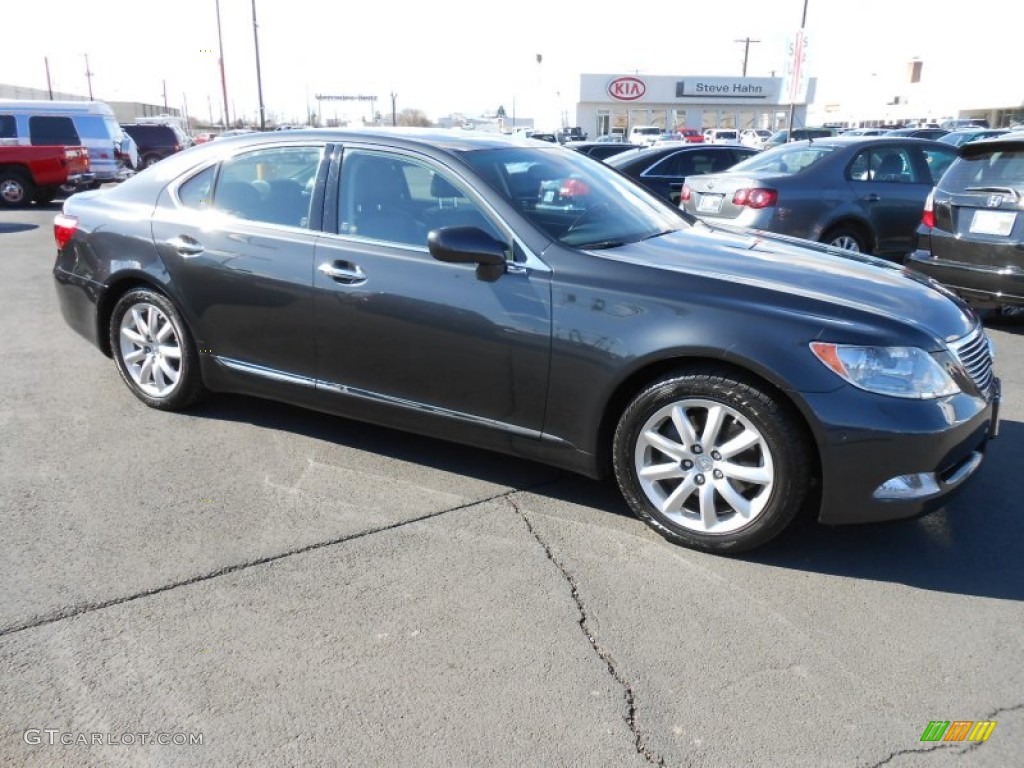 Smokey Granite Gray Mica 2008 Lexus LS 460 Exterior Photo #78140853