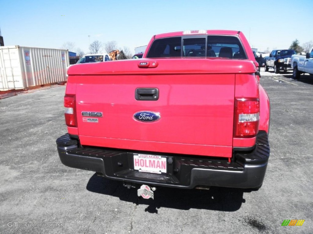 2006 F150 FX4 SuperCab 4x4 - Bright Red / Black/Medium Flint photo #25