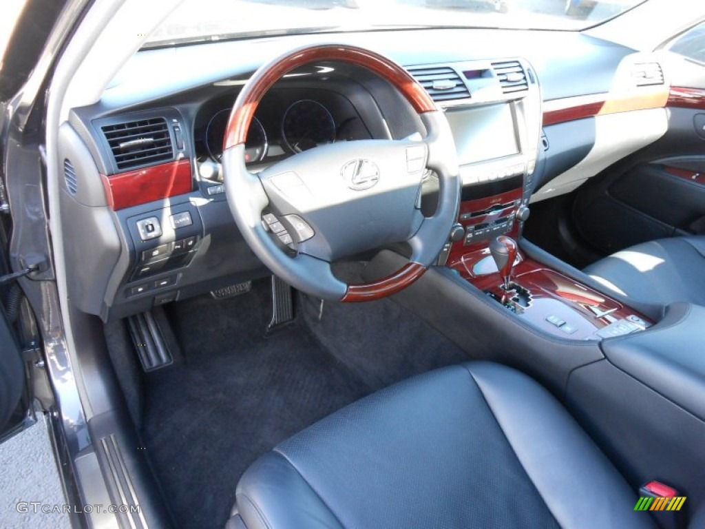 Black Interior 2008 Lexus LS 460 Photo #78141491