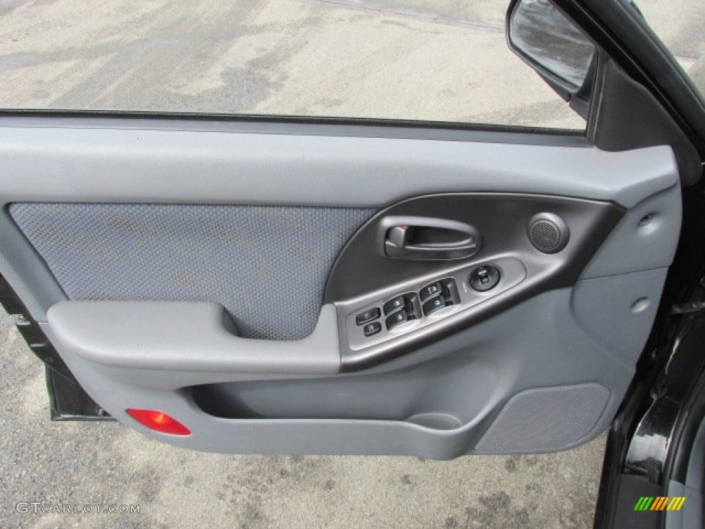 2006 Elantra GT Hatchback - Ebony Black / Gray photo #14