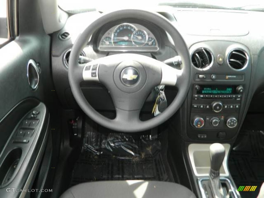 2011 Chevrolet HHR LT Ebony Steering Wheel Photo #78142326