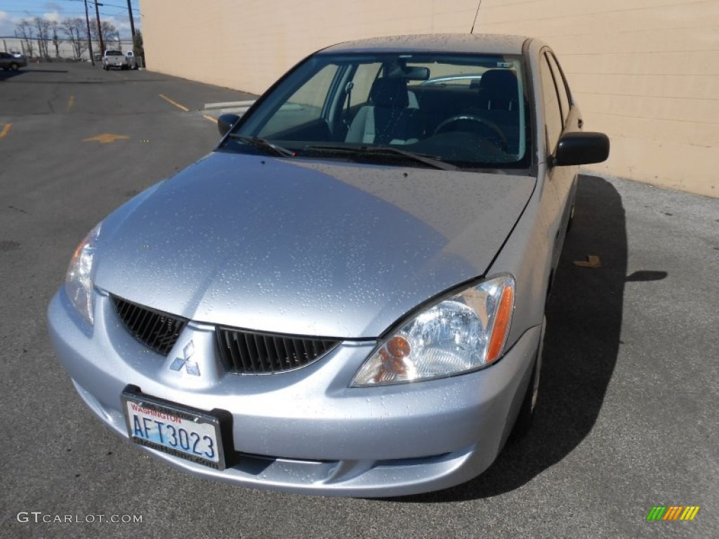 2005 Lancer ES - Cool Silver Metallic / Gray photo #1