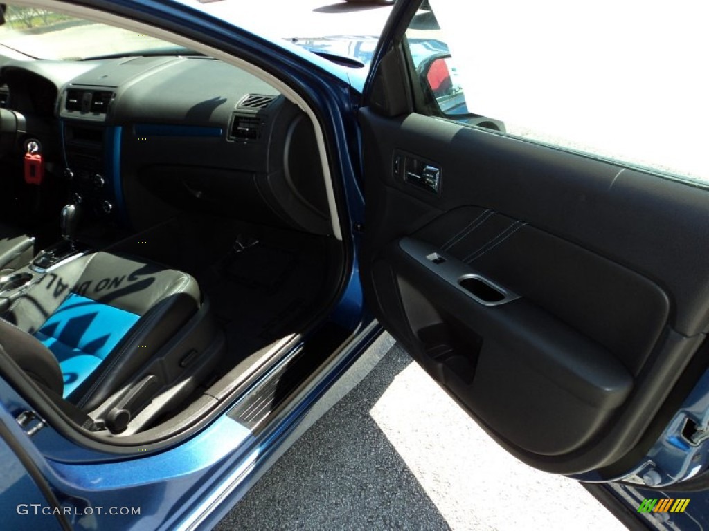 2010 Fusion Sport - Sport Blue Metallic / Charcoal Black/Sport Blue photo #20