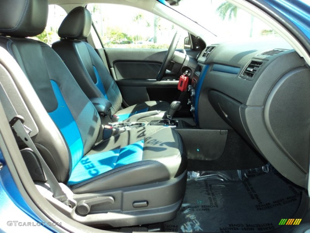 2010 Fusion Sport - Sport Blue Metallic / Charcoal Black/Sport Blue photo #21