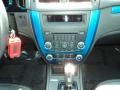 2010 Ford Fusion Charcoal Black/Sport Blue Interior Controls Photo