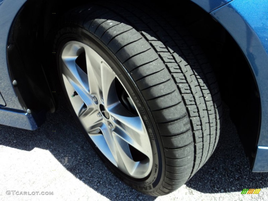 2010 Fusion Sport - Sport Blue Metallic / Charcoal Black/Sport Blue photo #29
