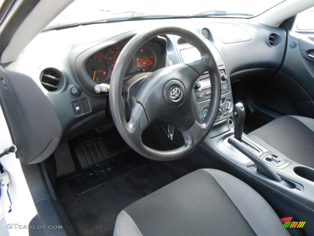 2005 Toyota Celica GT Black Dashboard Photo #78143443