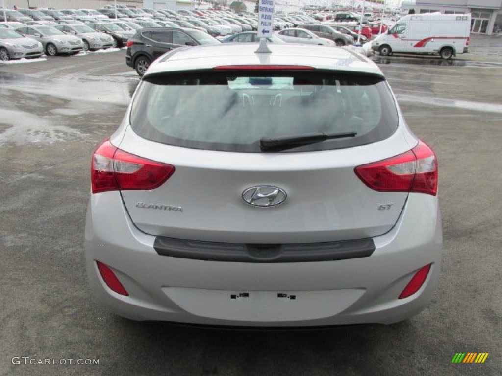 2013 Elantra GT - Silver / Black photo #4