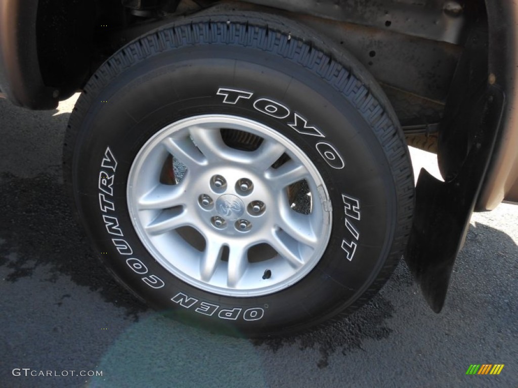2001 Dodge Dakota SLT Club Cab 4x4 Wheel Photo #78144639