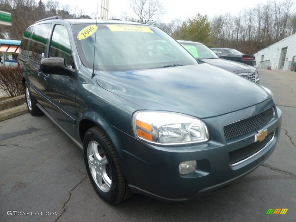 2006 Uplander LT - Blue Granite Metallic / Medium Gray photo #3
