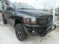 2008 Brilliant Black Crystal Pearl Dodge Ram 1500 SLT Quad Cab 4x4  photo #6