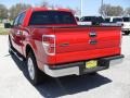 2009 Bright Red Ford F150 XLT SuperCrew  photo #4