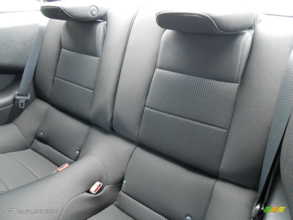 Charcoal Black Interior 2014 Ford Mustang V6 Coupe Photo #78145820