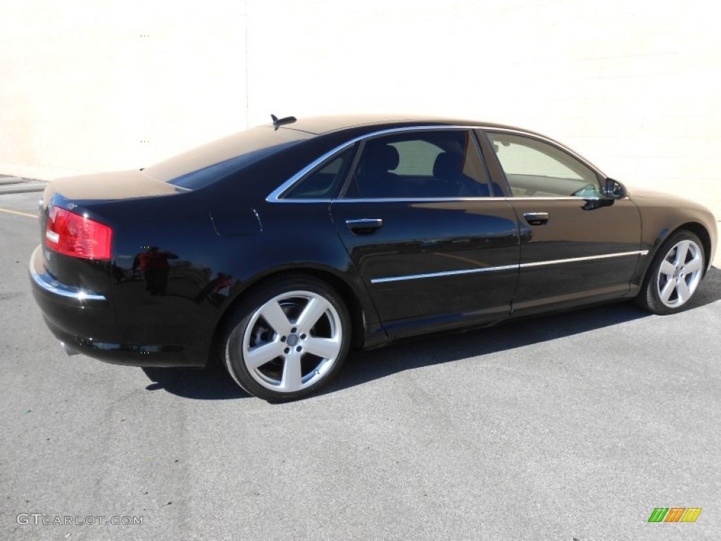 Brilliant Black 2006 Audi A8 L 4.2 quattro Exterior Photo #78145969