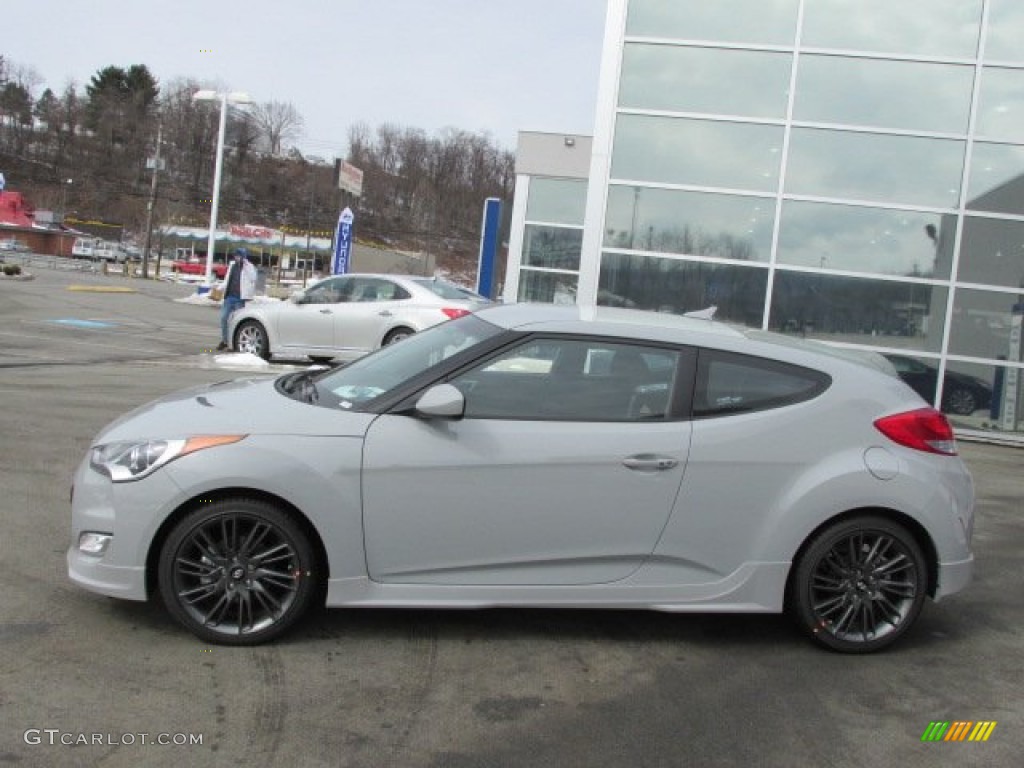 2013 Veloster RE:MIX Edition - Sprint Gray / Black photo #2