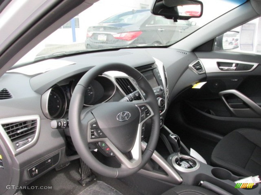 2013 Hyundai Veloster RE:MIX Edition Black Dashboard Photo #78146088
