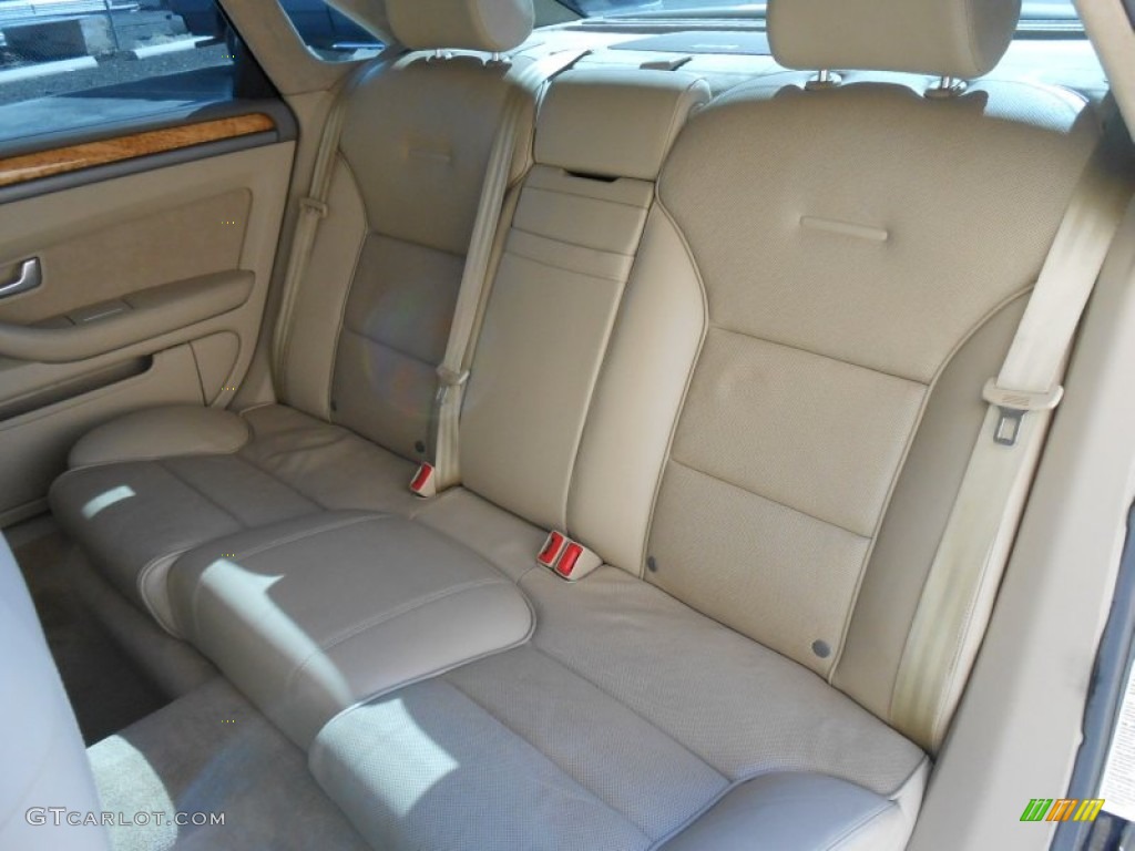 2006 Audi A8 L 4.2 quattro Rear Seat Photo #78146644