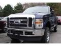 Dark Blue Pearl Metallic 2009 Ford F250 Super Duty XLT SuperCab 4x4
