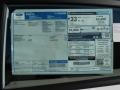 2013 Ford Fiesta S Hatchback Window Sticker