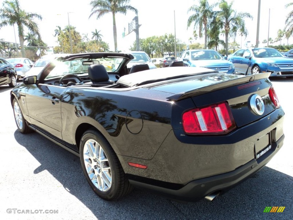 2012 Mustang V6 Premium Convertible - Lava Red Metallic / Charcoal Black photo #11