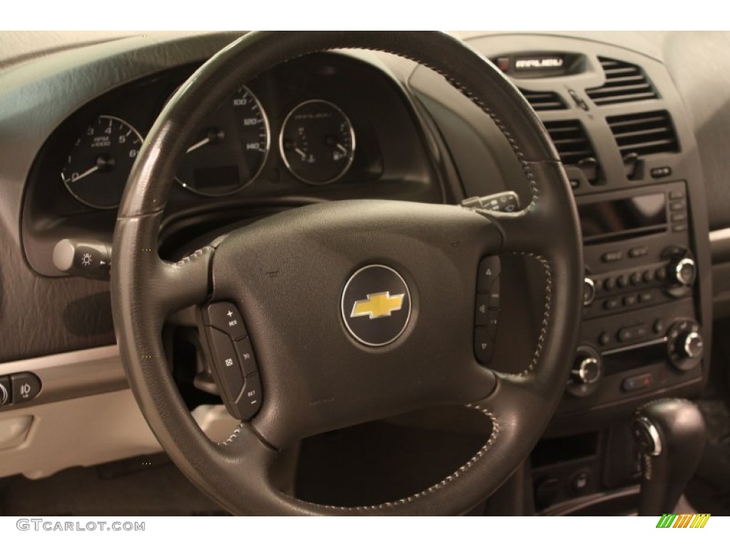 2006 Chevrolet Malibu Maxx LTZ Wagon Titanium Gray Steering Wheel Photo #78148086