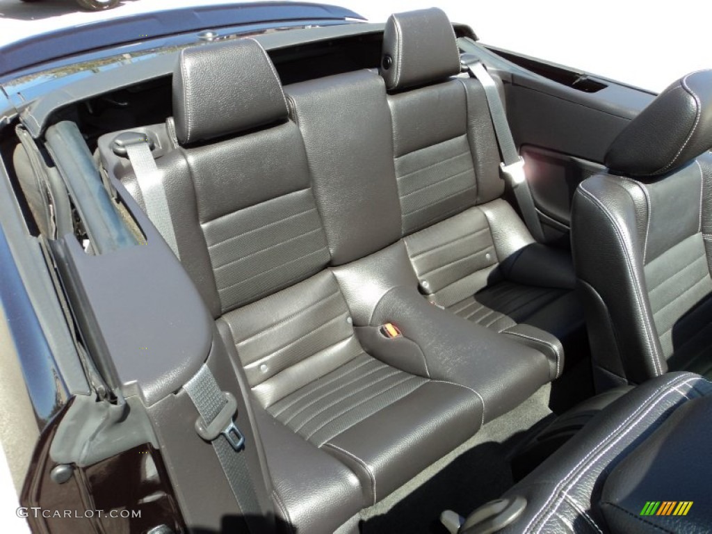 2012 Mustang V6 Premium Convertible - Lava Red Metallic / Charcoal Black photo #24