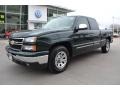 Dark Green Metallic 2007 Chevrolet Silverado 1500 Classic LT Extended Cab Exterior